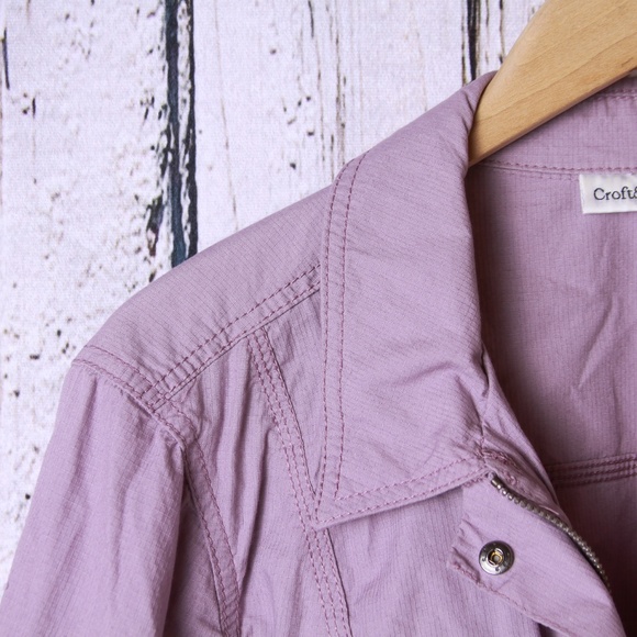 Croft & Barrow Lavender Jacket Size XL - Picture 2 of 8